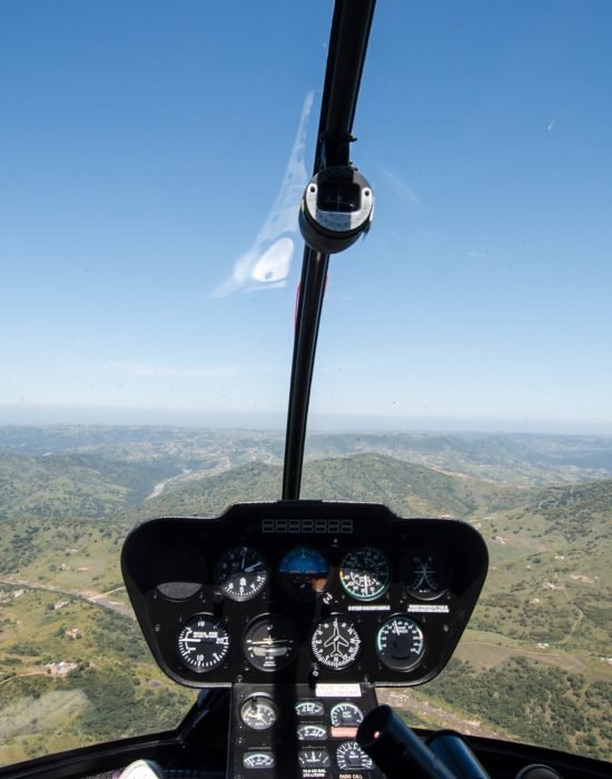Freedom of flight doors off helicopter flight Johannesburg extreme adventure Helivate