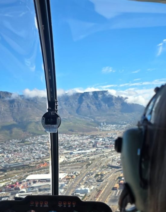 Self fly helicopter introductory flight Cape Town experience